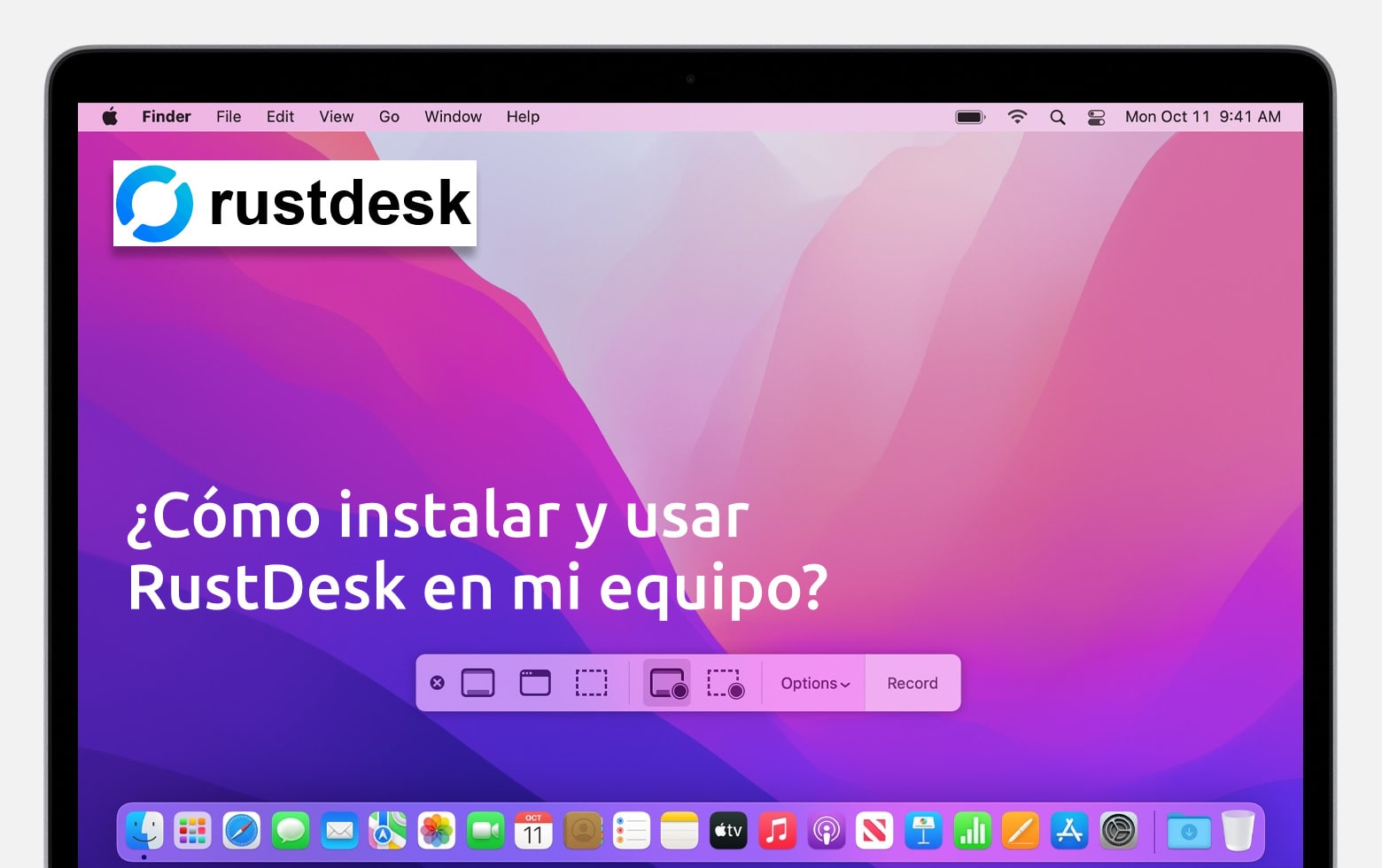 ¿Cómo instalar y usar RustDesk en mi equipo?